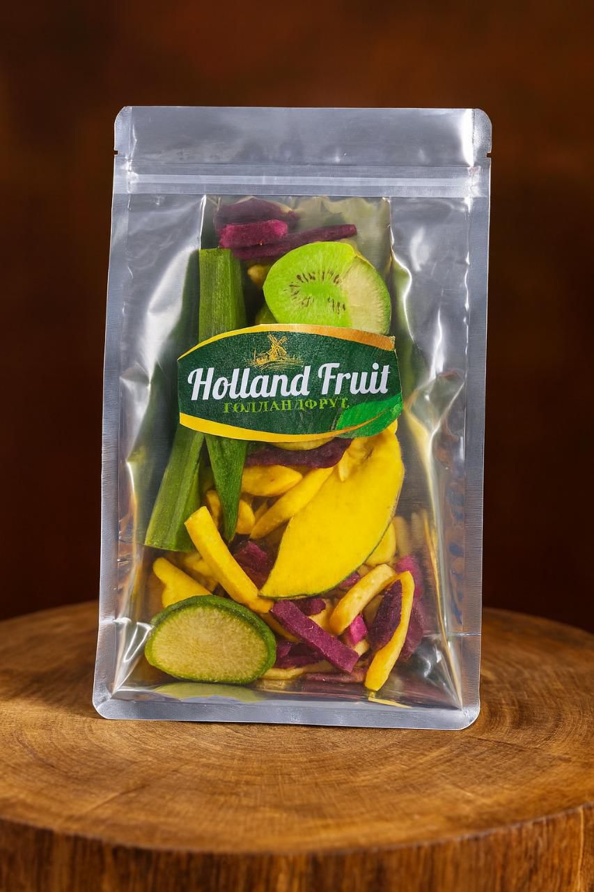 Фруктово-овочеві чіпси (500 г, 4 кг/ящик)